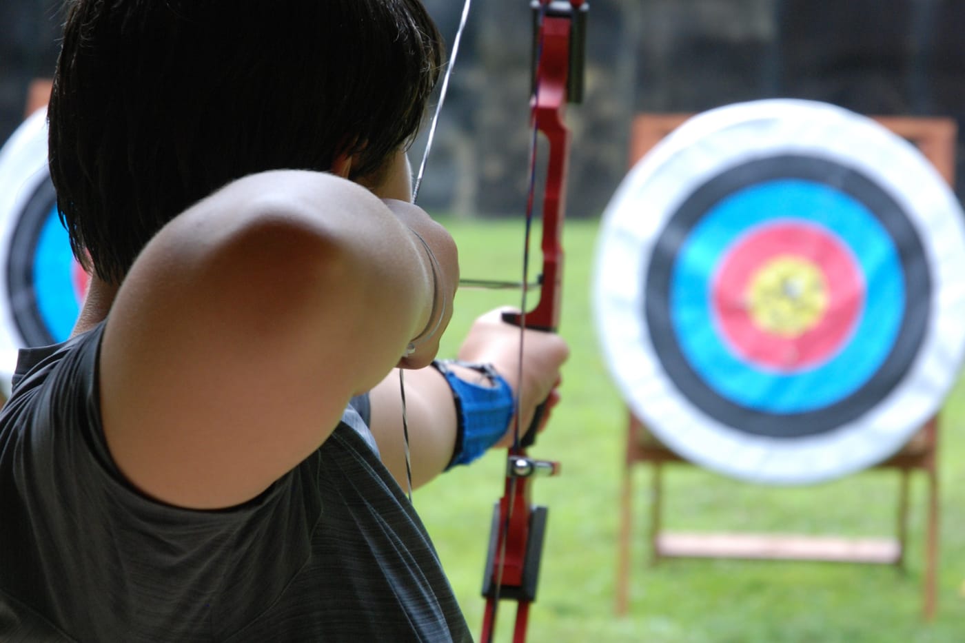 Archery on the range