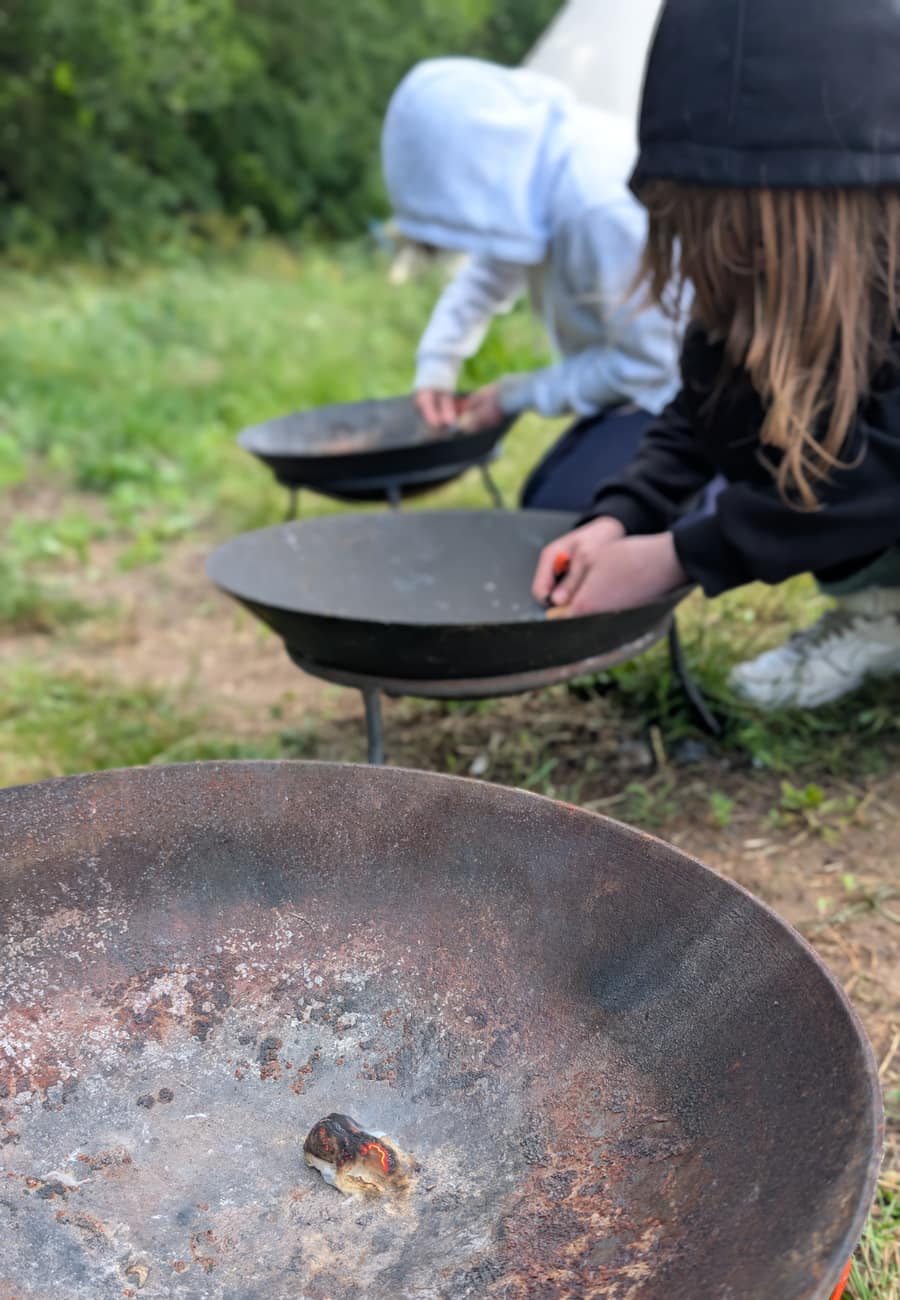 Campfire & marshmallows